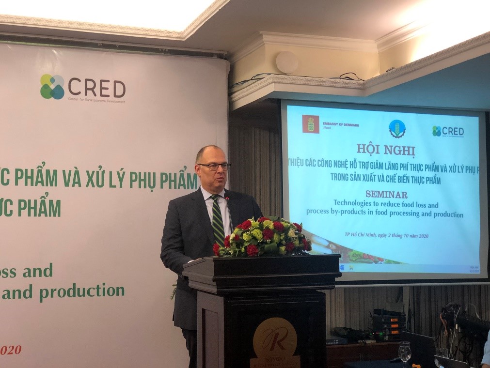 Hội thảo “Giới thiệu các công nghệ hỗ trợ giảm lãng phí thực phẩm và xử lý phụ phẩm trong sản xuất và chế biến thực phẩm” tại thành phố Hồ Chí Minh