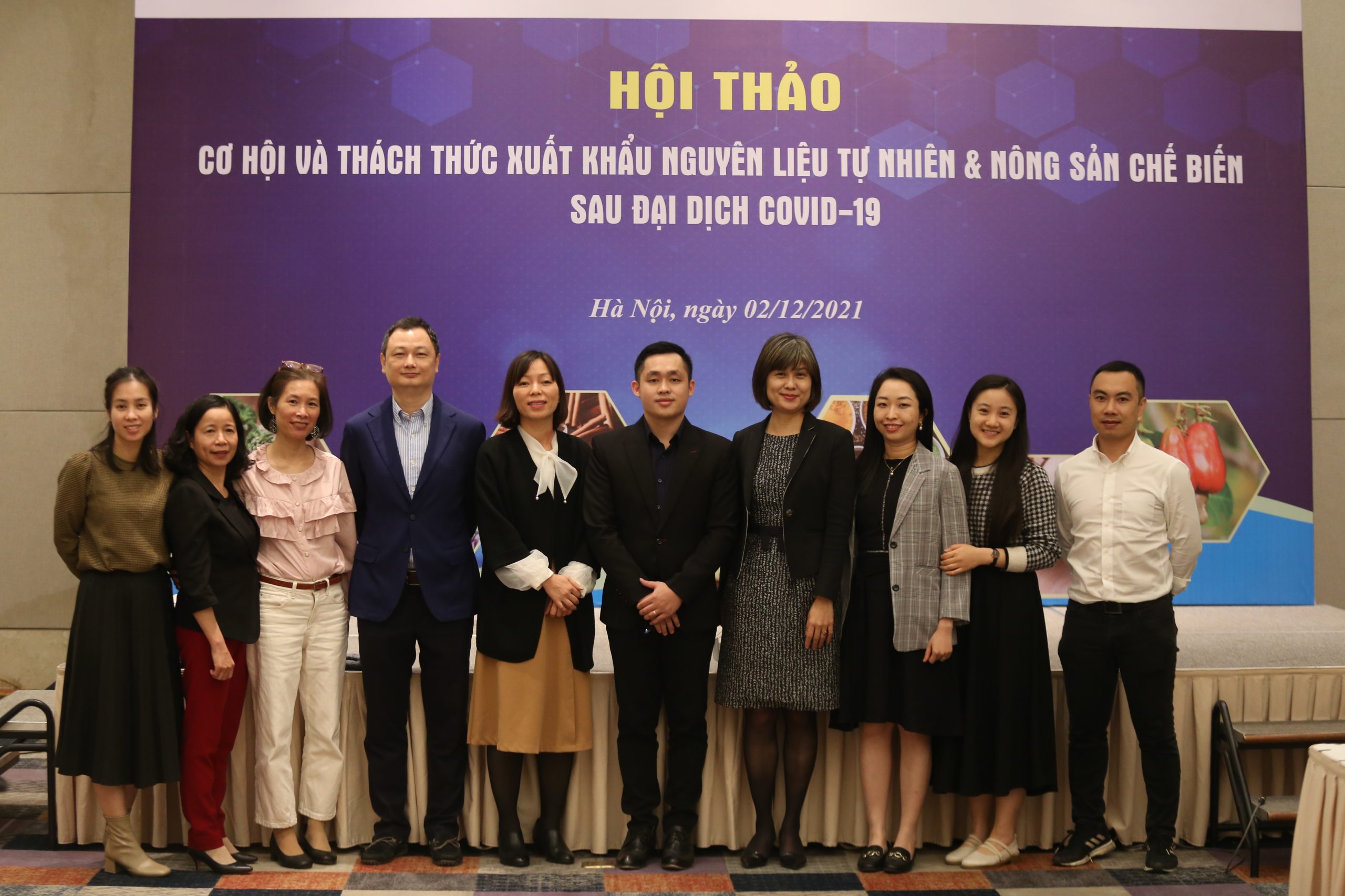 Workshop “Post Covid 19 challenges and opportunities for Vietnam SMEs in natural ingredients and processed food sectors”