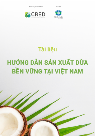 Tài liệu hướng dẫn sản xuất Dừa bền vững tại Việt Nam